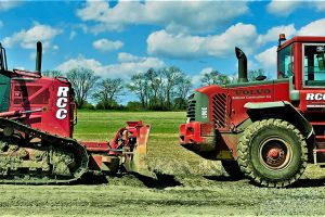 Bulldozer and Loader Onsite